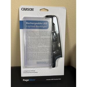 Page glow rechargeable LED lighted book light in USB new inbox